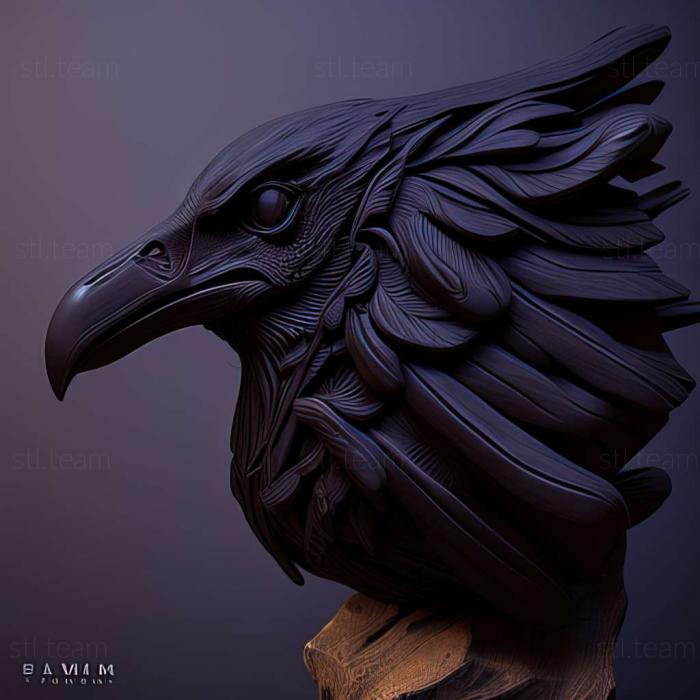 3D model Raven Marvel Universe (STL)